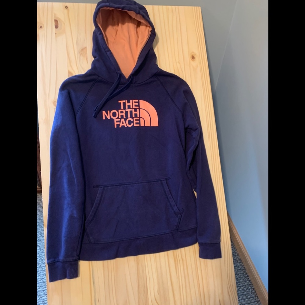 North Face hooded sweatshirt